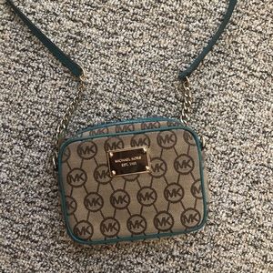Michael Kors MK logo crossbody